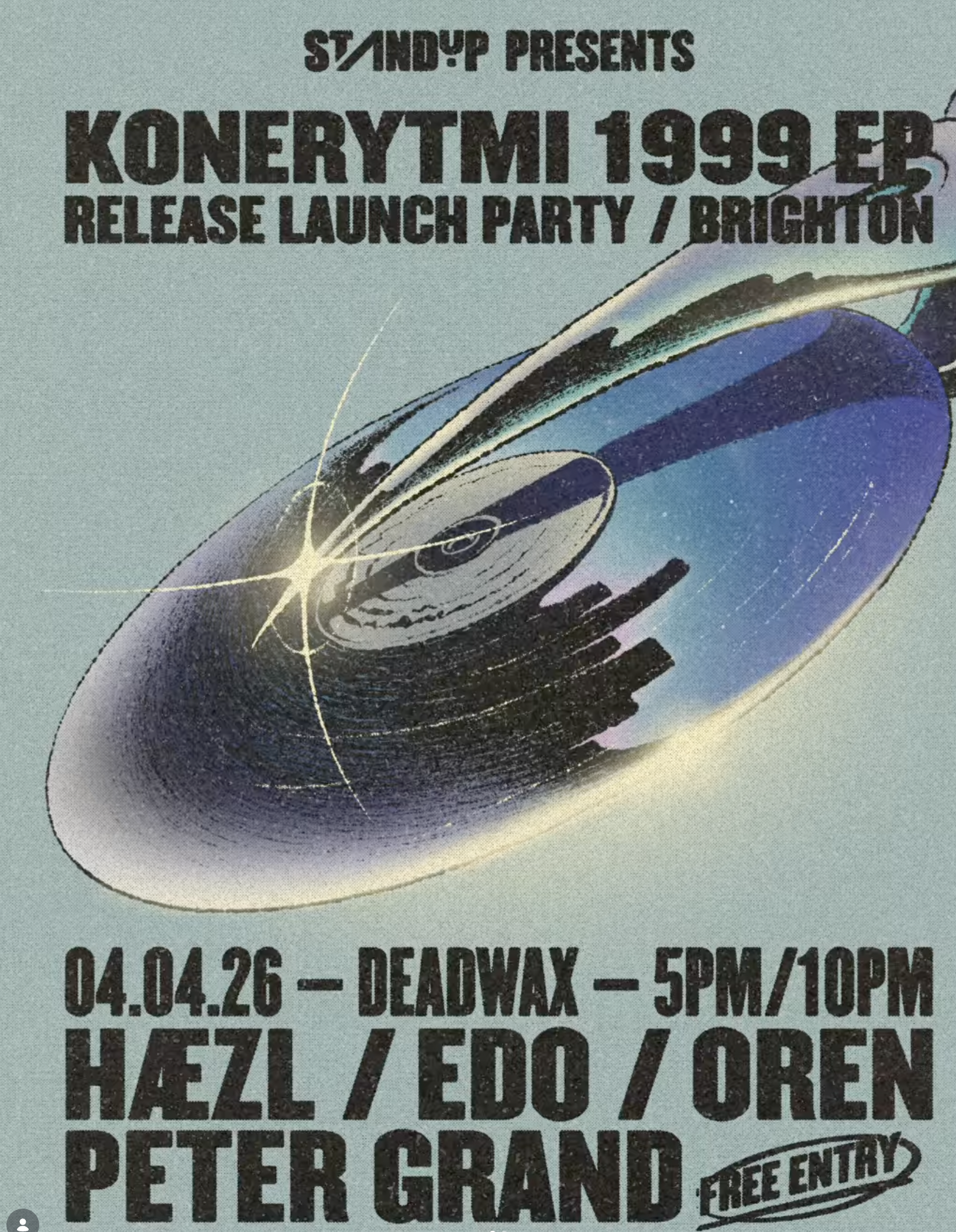 STAND UP RECORDS: RELEASE LAUNCH PARTY