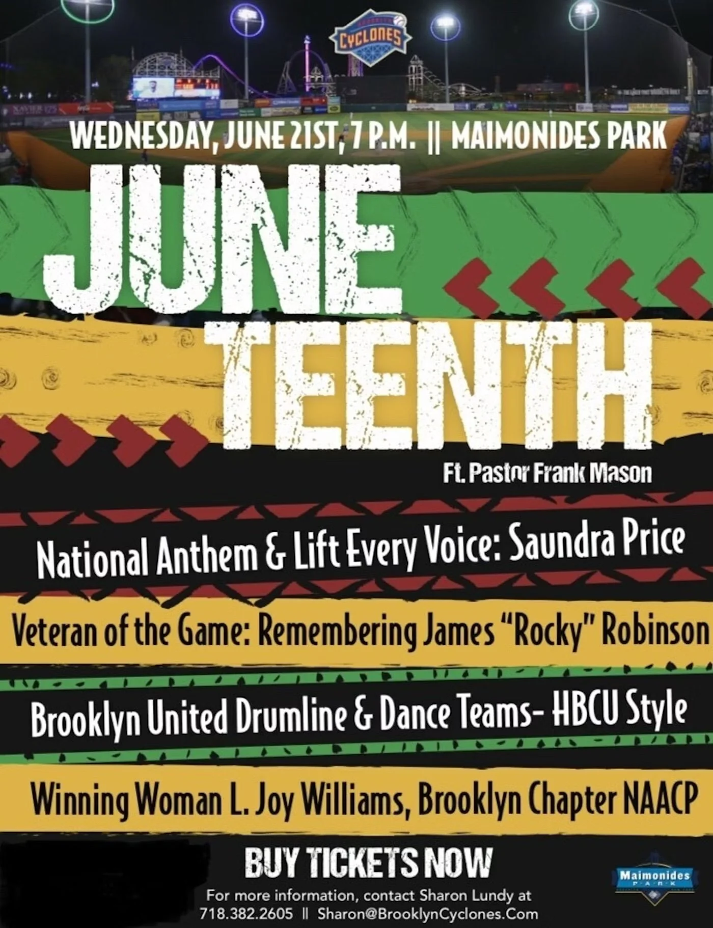 Juneteenth Cyclones Game