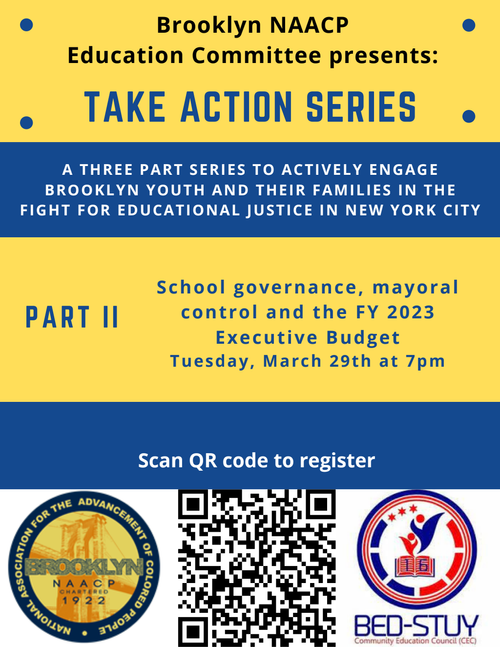 The Brooklyn NAACP Education Committee Presents: The “Take Action ...