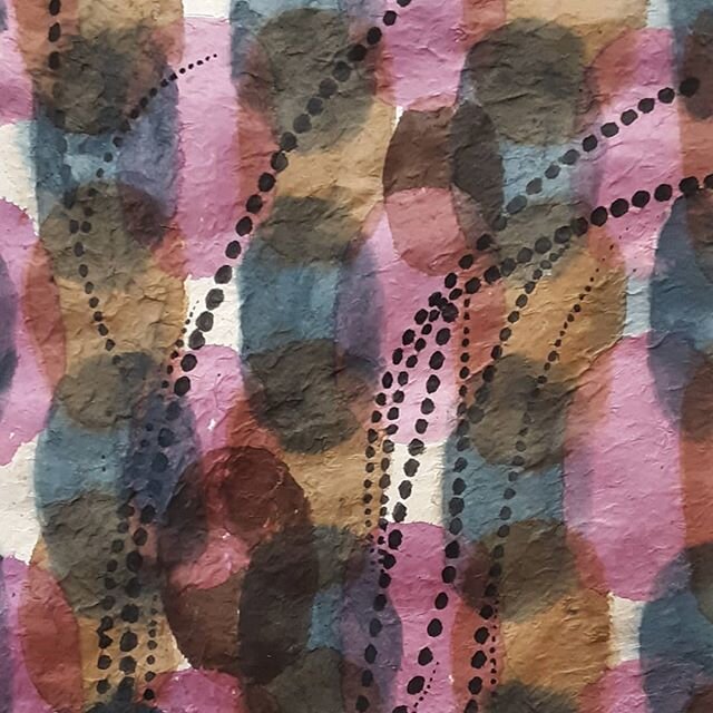 Outer Limit #3, ink on mulberry paper /// #watercolorpainting #forsale #ssutropaints #mulberrypaper #watercolor #painting #sale