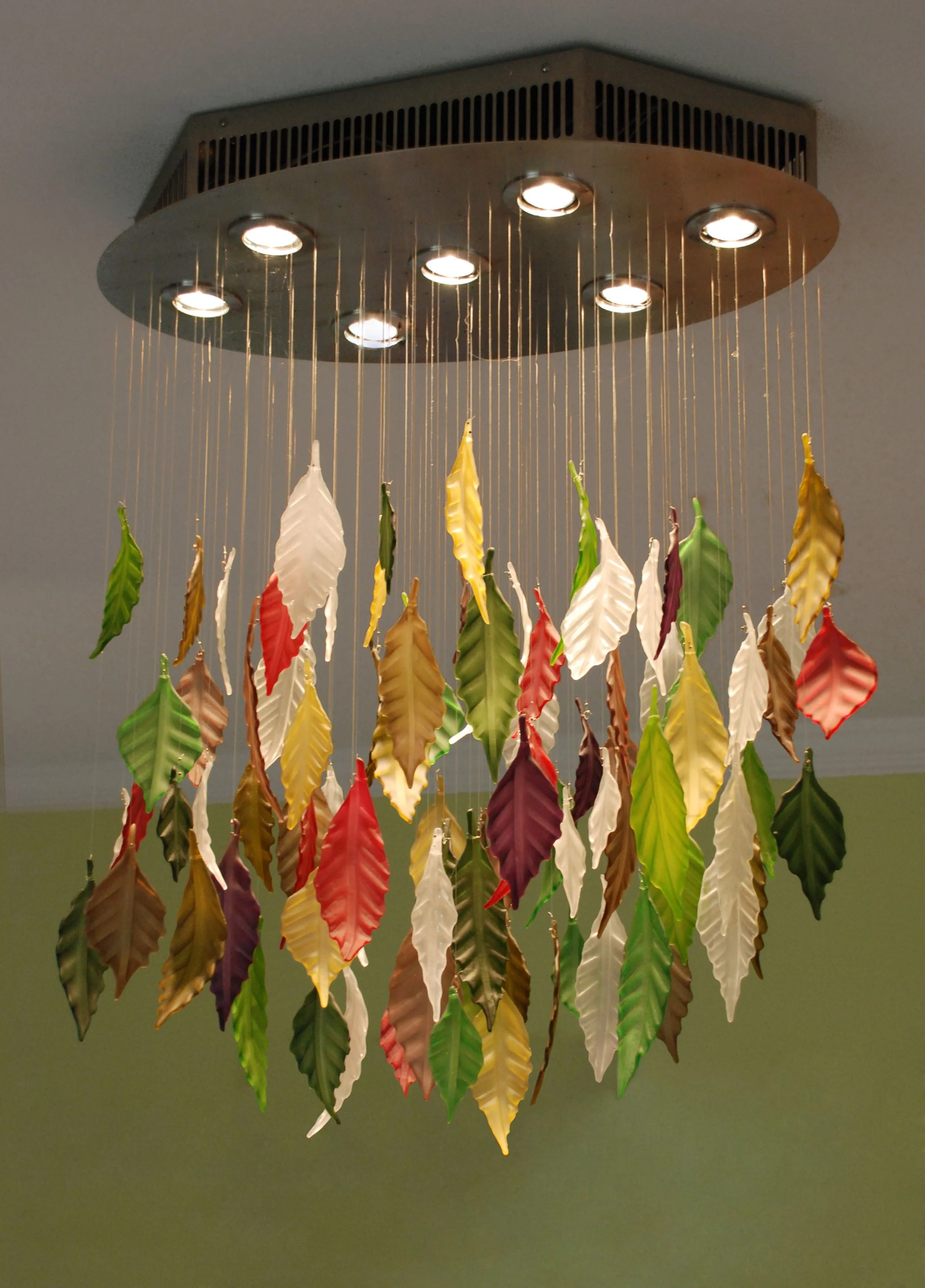 7. LUCY LEAF CHANDELIER