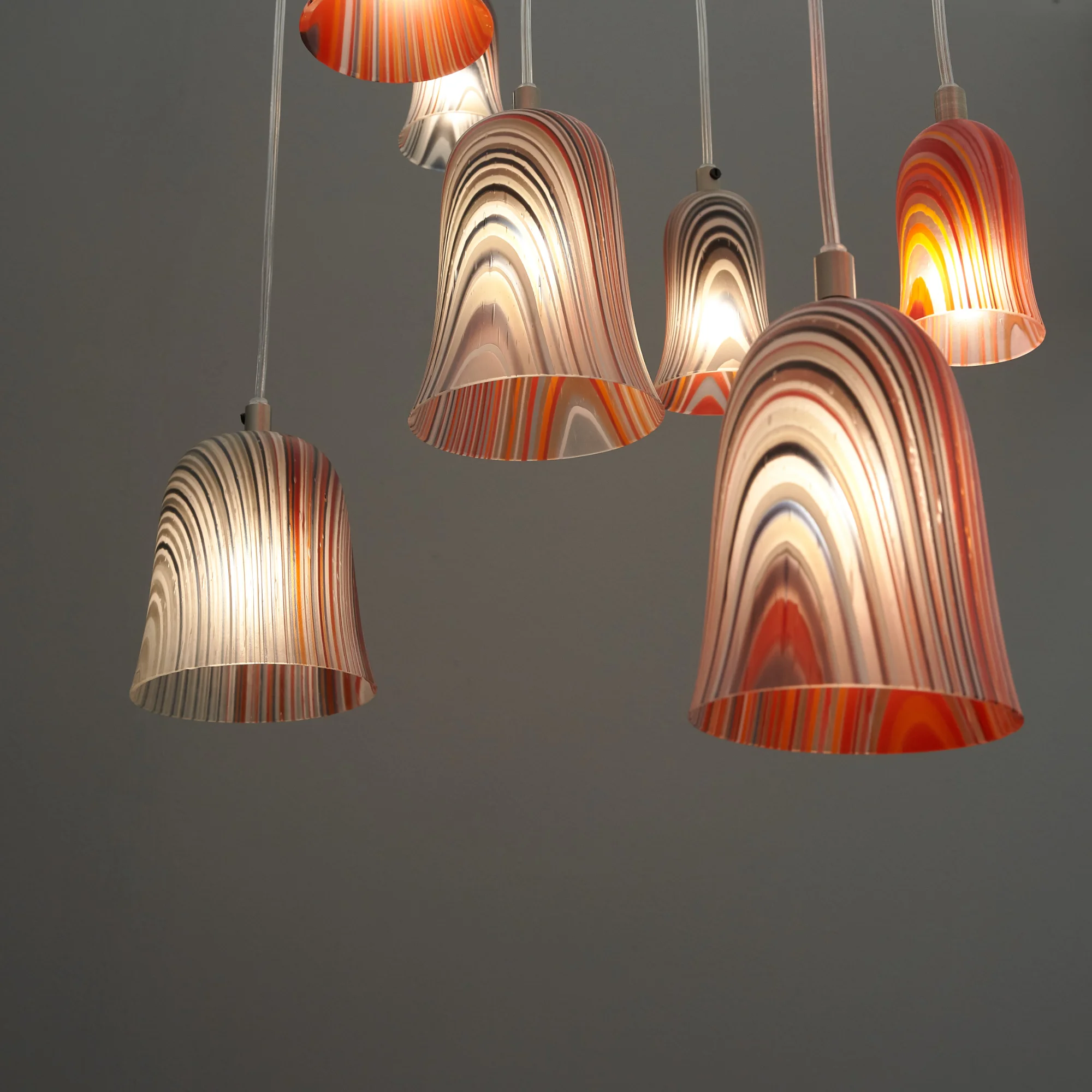 Detail ‘Rouge Noir’ chandelier Decorex 2108