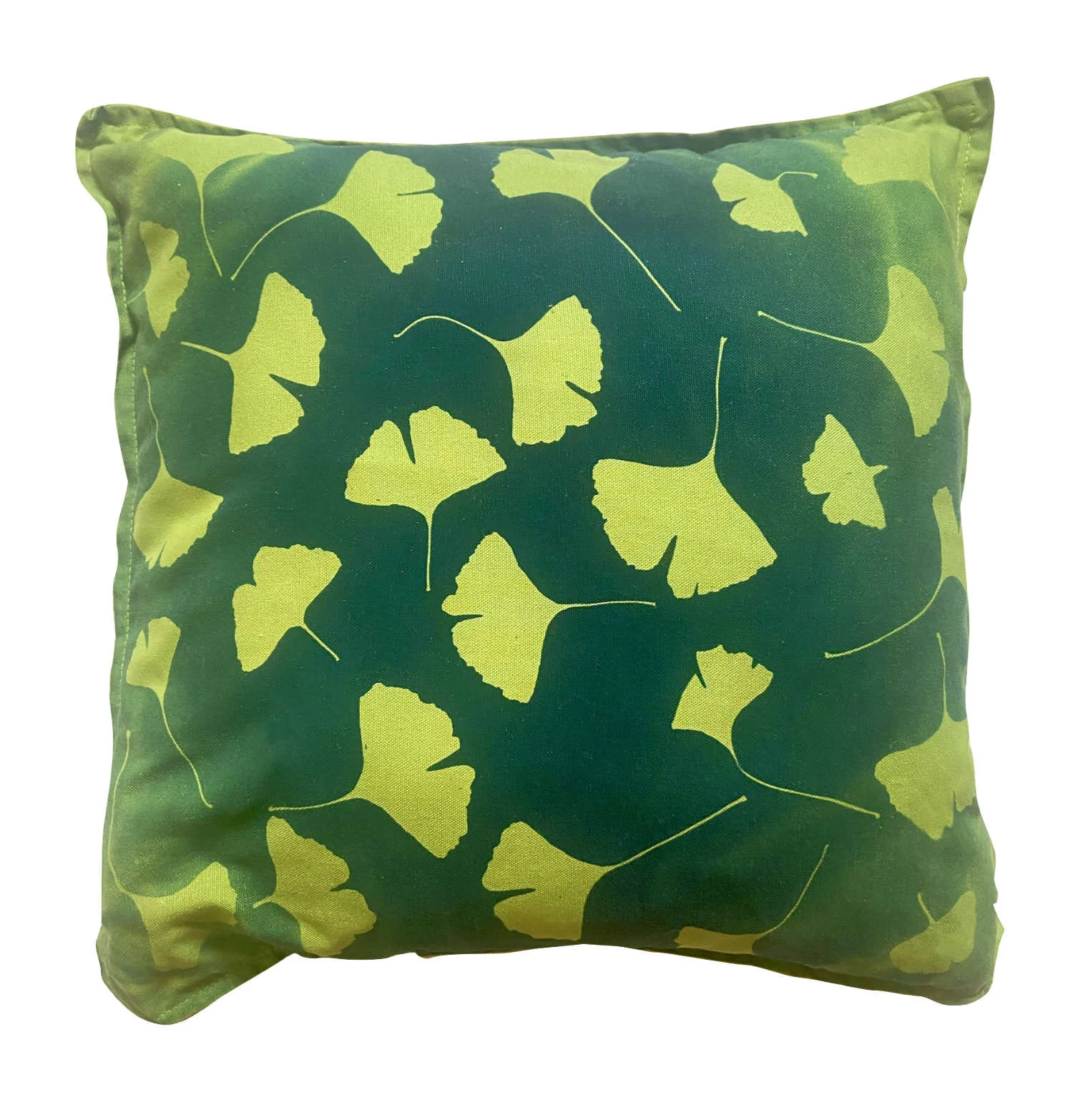 Ginkgo cushion Lime/Green