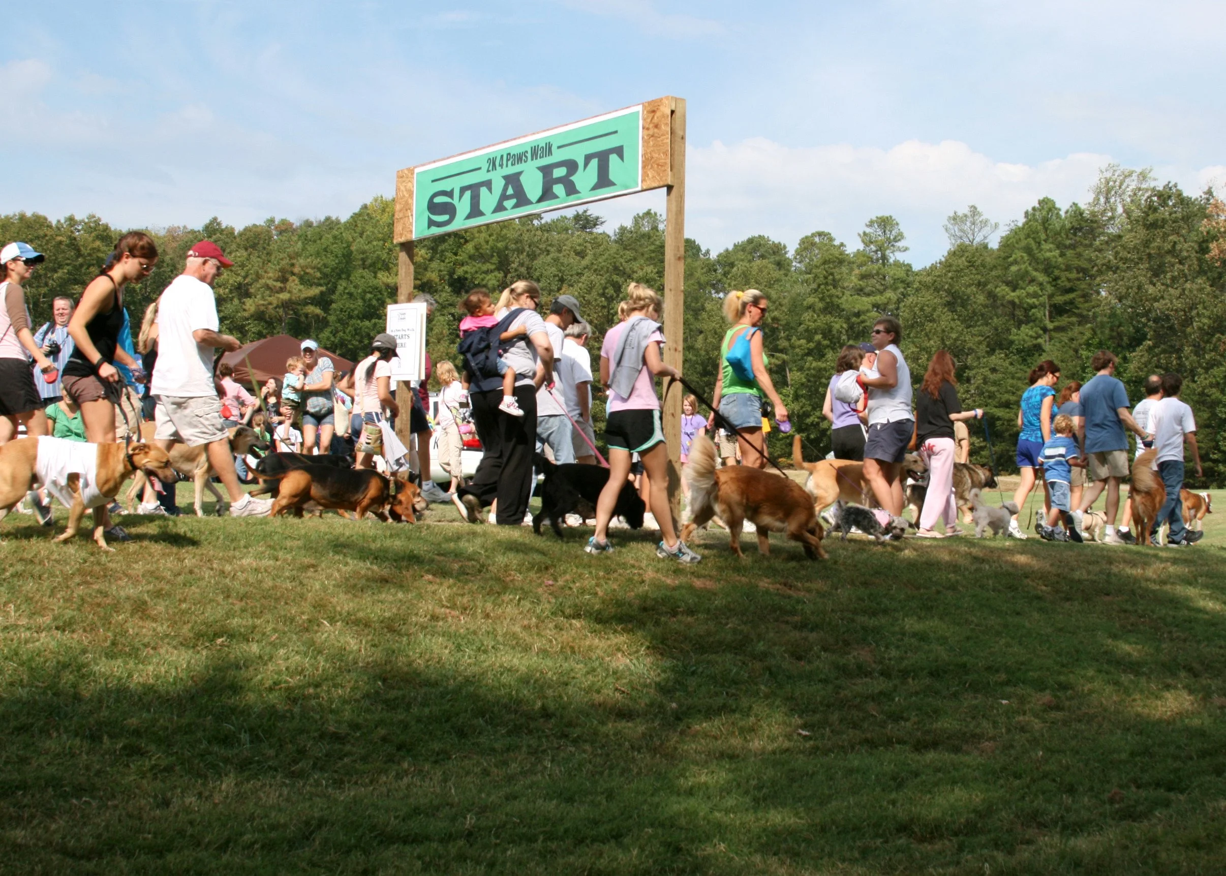 Bark in the Park Dog Walk