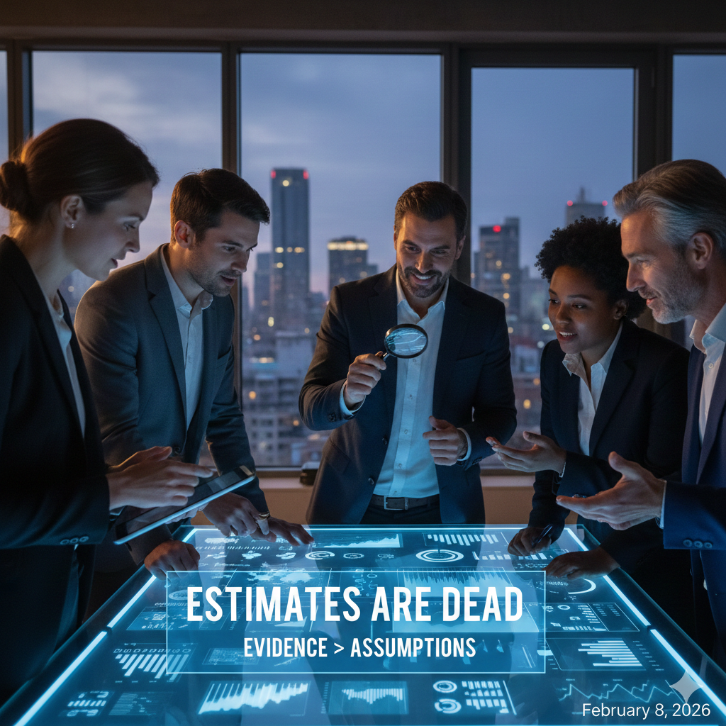 Estimates Are Dead – Why QS Teams Now Win on Evidence, Not Assumptions