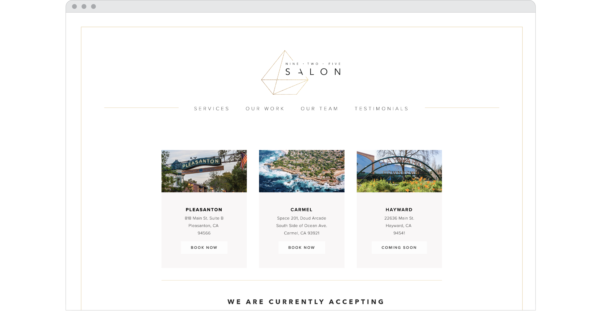 Nine Two Five Salon Web Design.png