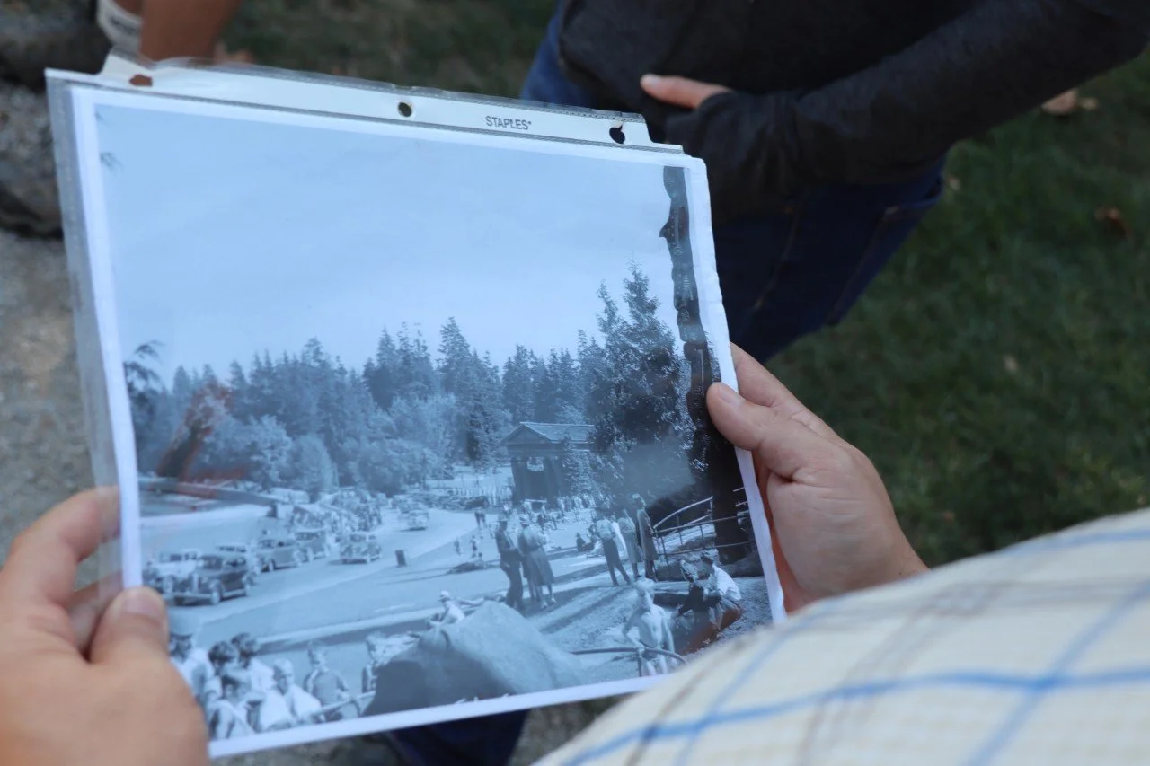 Re-examining Stanley Park's History: an HRM Orientation Week Site Tour