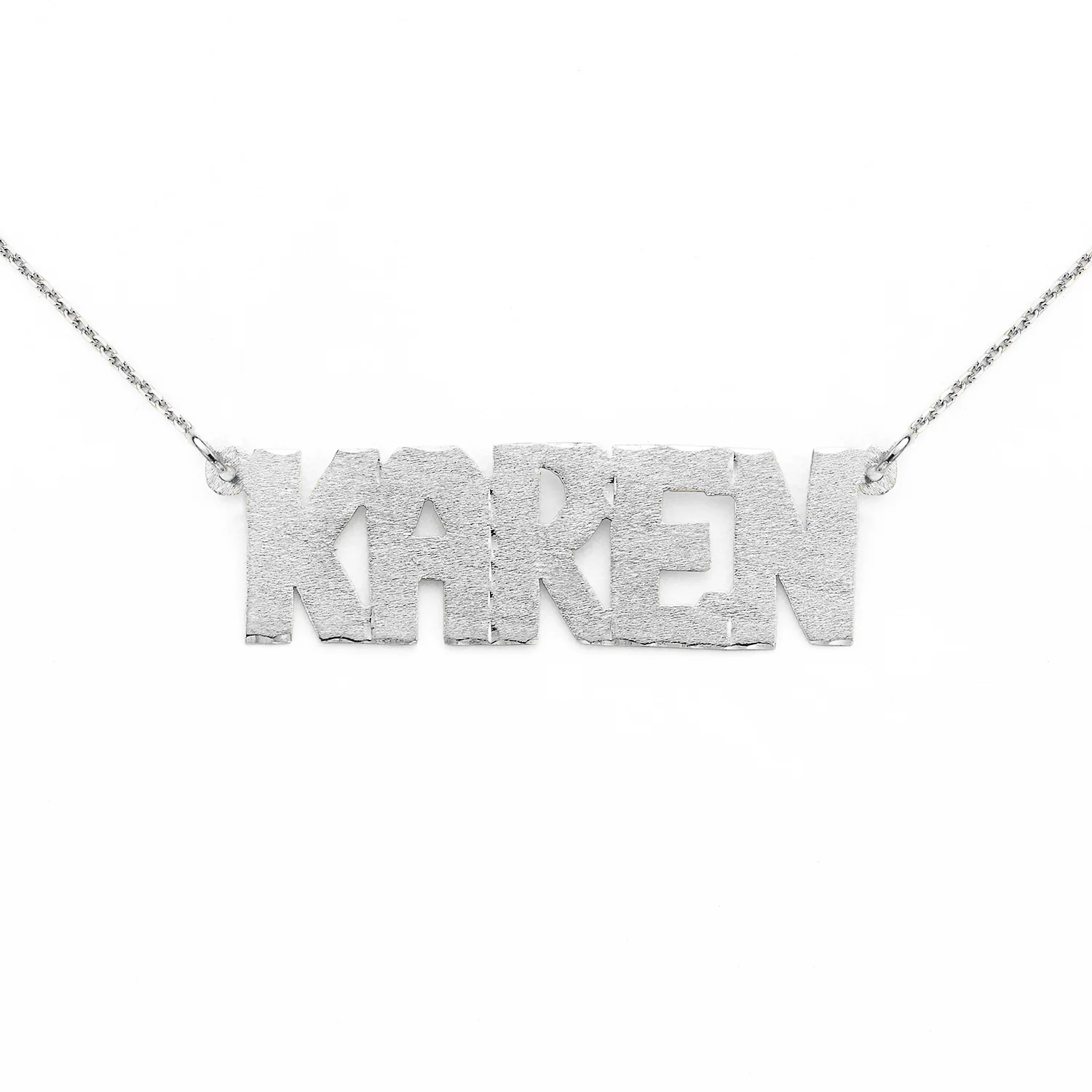 Silver N Style Custom Silver Name Necklaces Name Plate Necklace silver-n-style-custom-silver-name-necklaces-name-plate-necklace