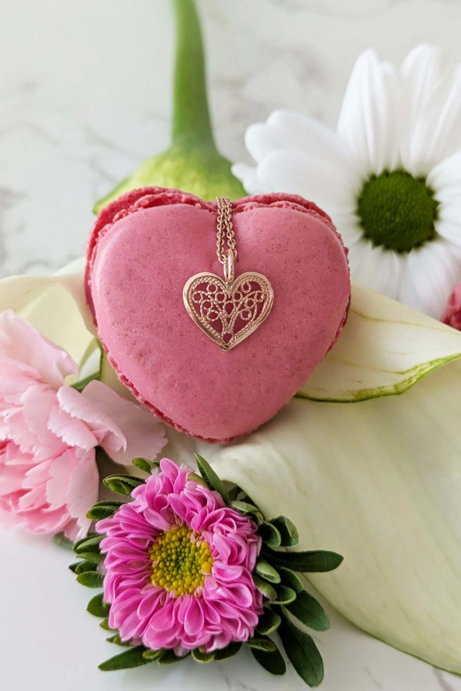 Filigree Heart Necklace
