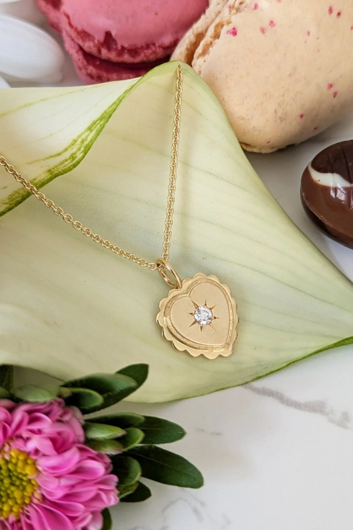 Valentine Diamond Necklace