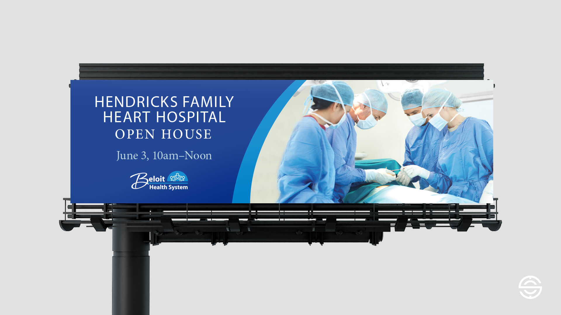 Hendricks Family Heart Hospital Billboard