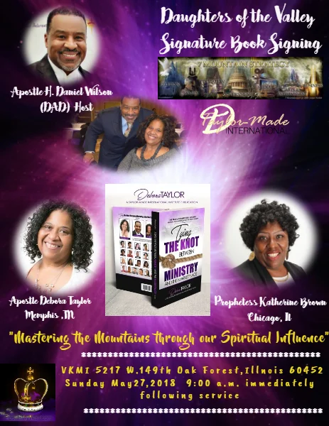 Daughters of the Valley! Book Signing in Chicago!