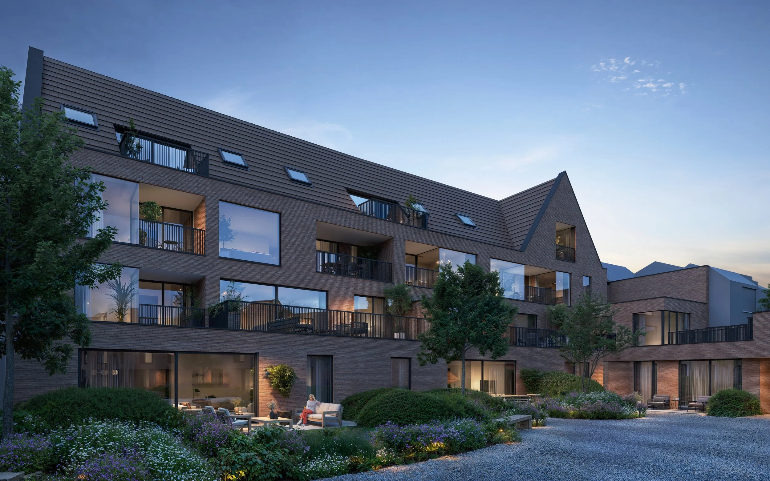 Residential project inside , Brugge