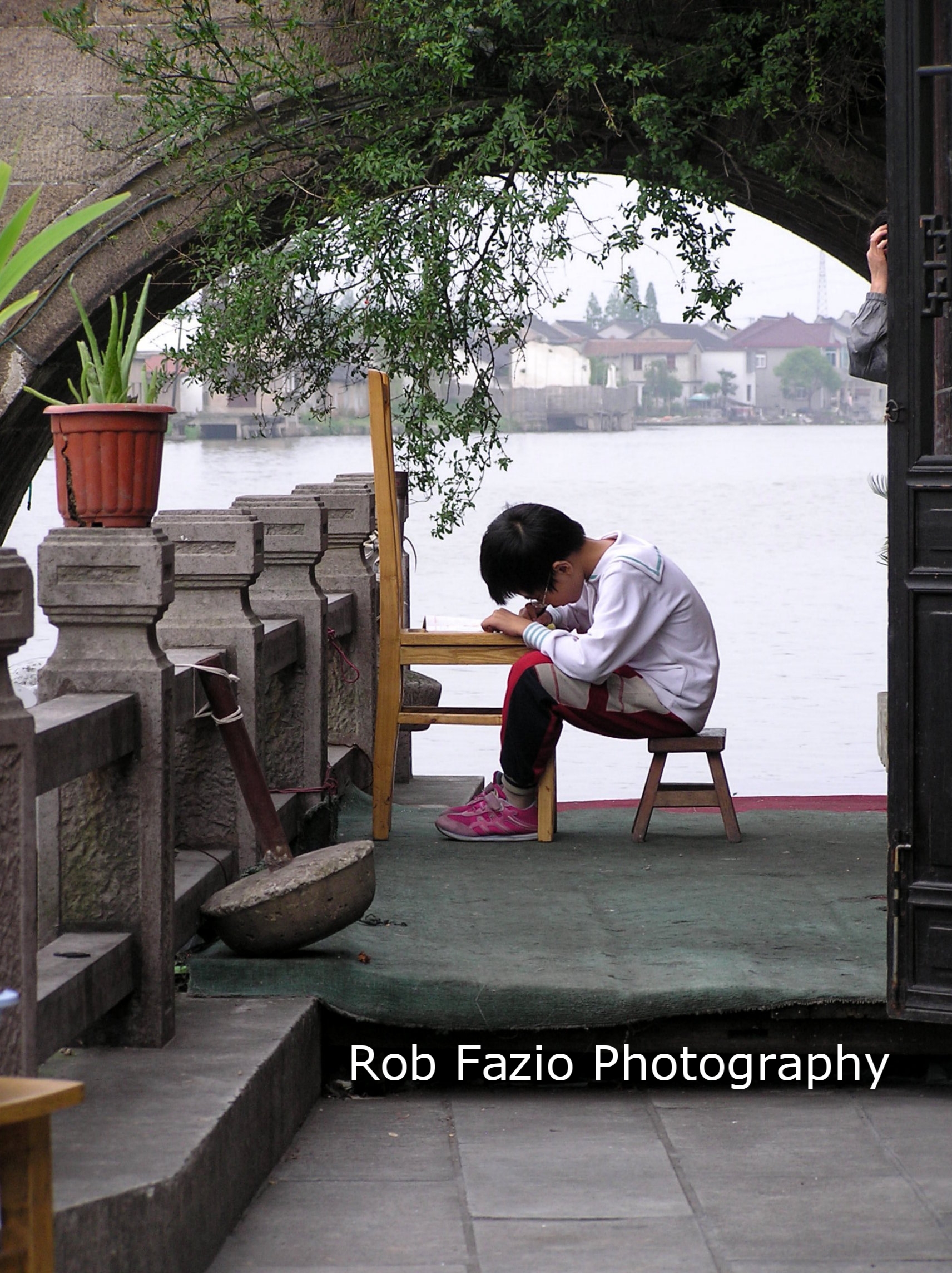 Homework, near Shanghai