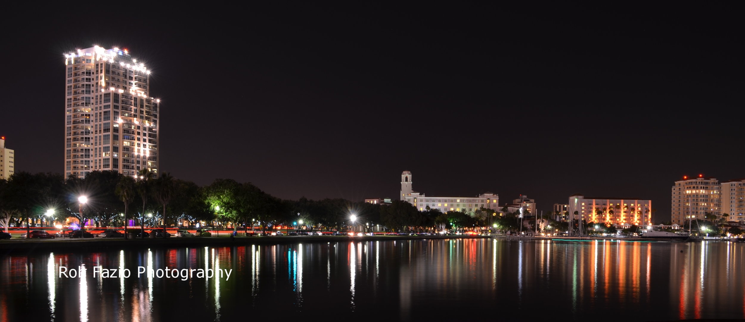 Bay Shore Drive at Night