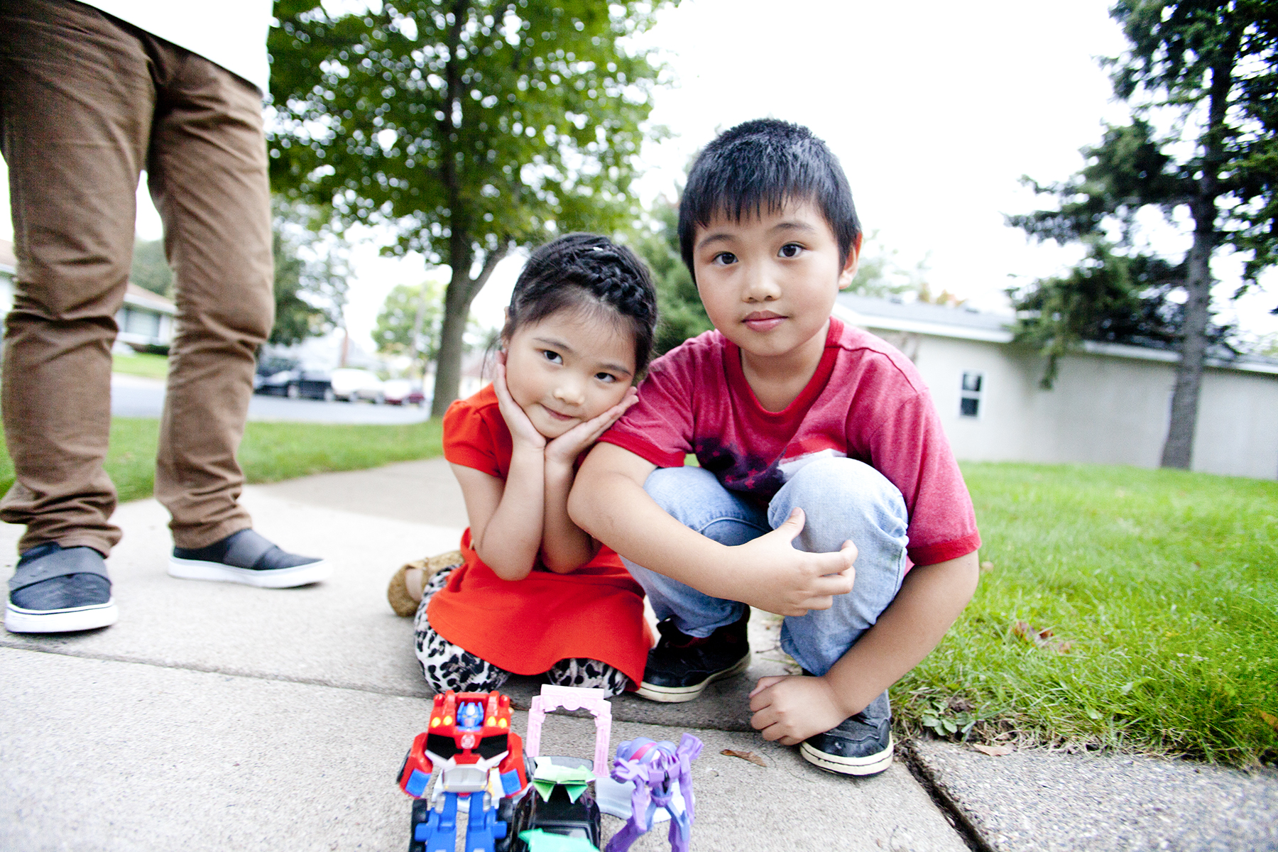 Editorial photography Kids playing with toys St. Paul