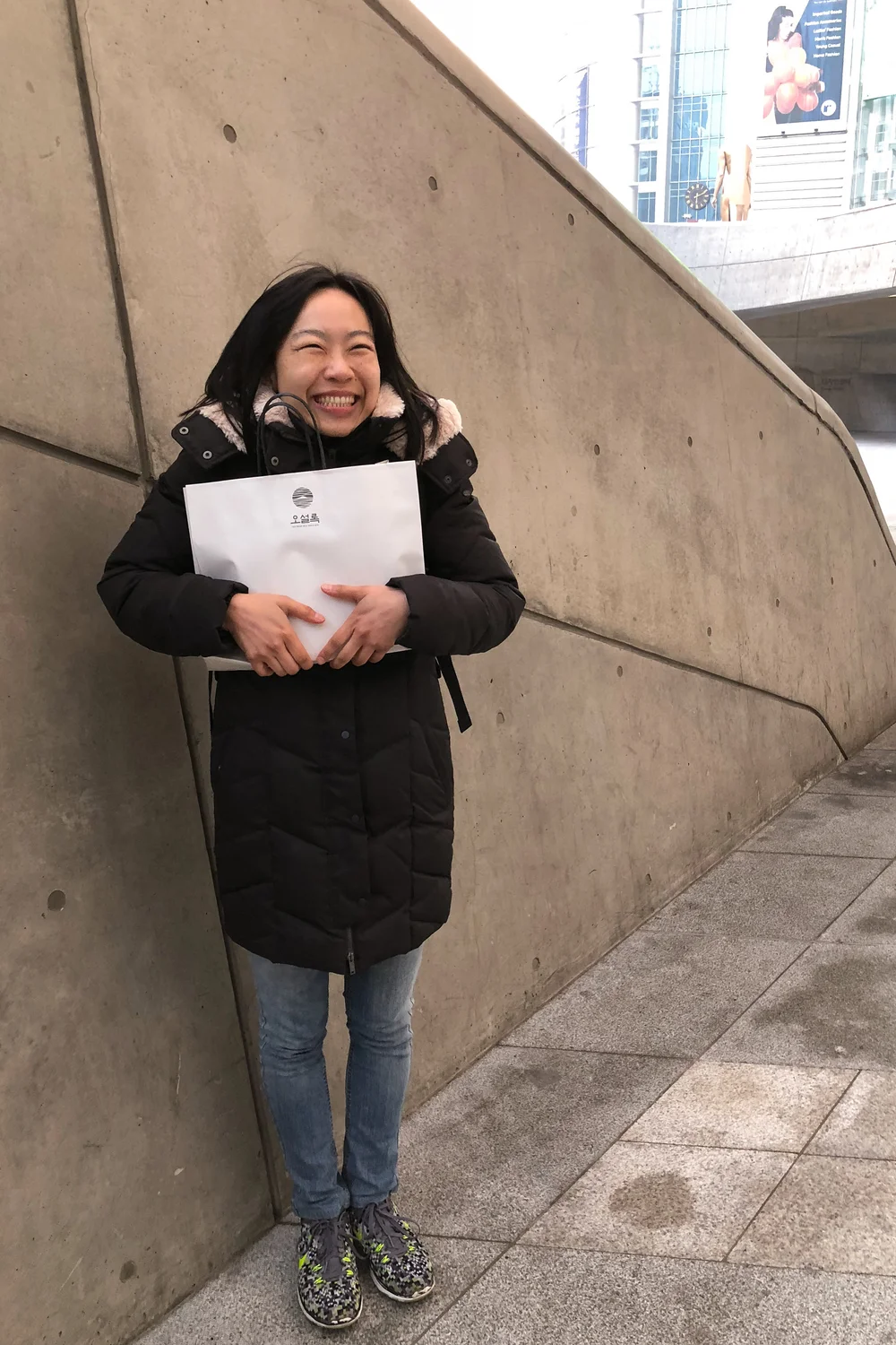  It was so cold and windy, but it didn’t matter because I had my Osulloc to take home. 