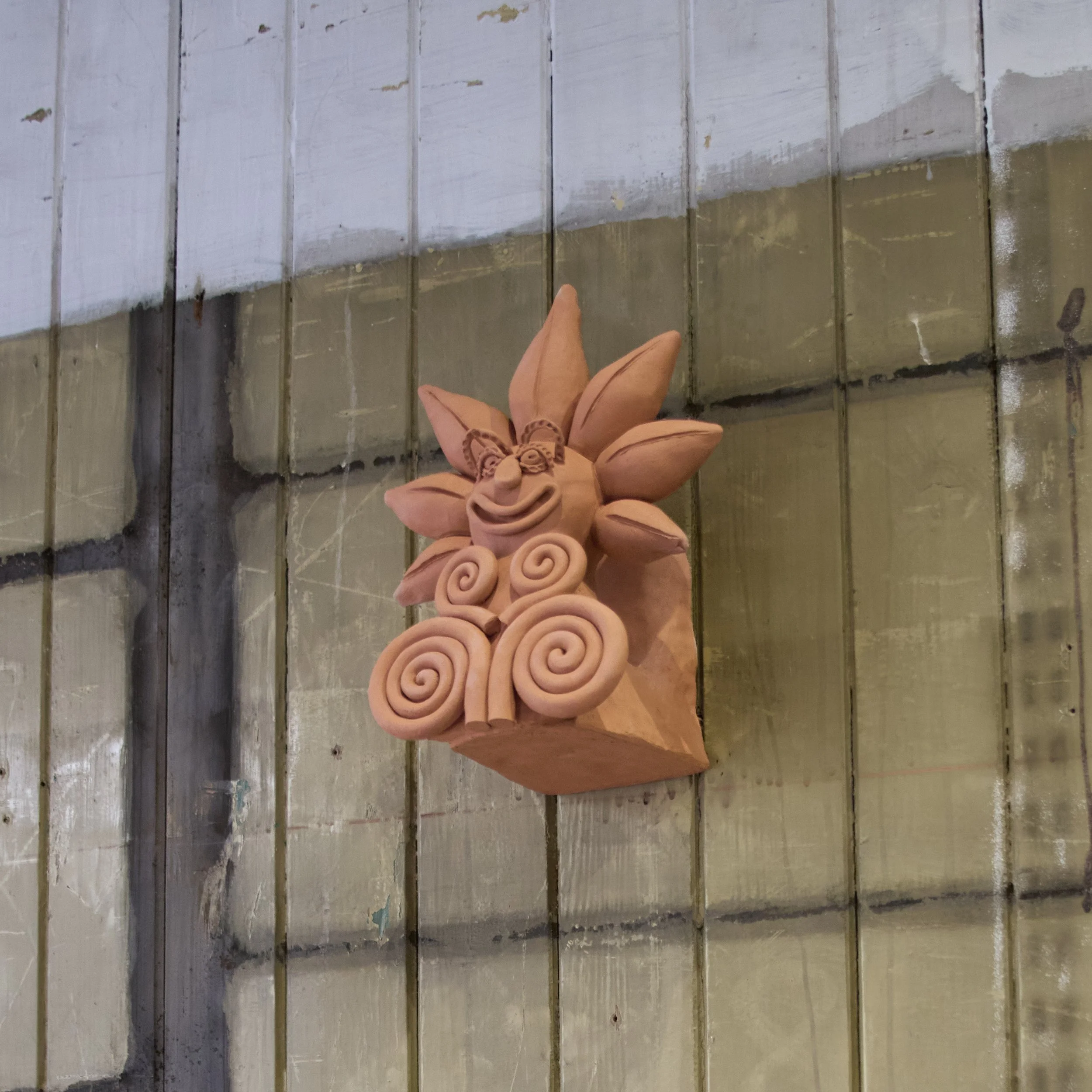   Hand-modelled terracotta. 2023  