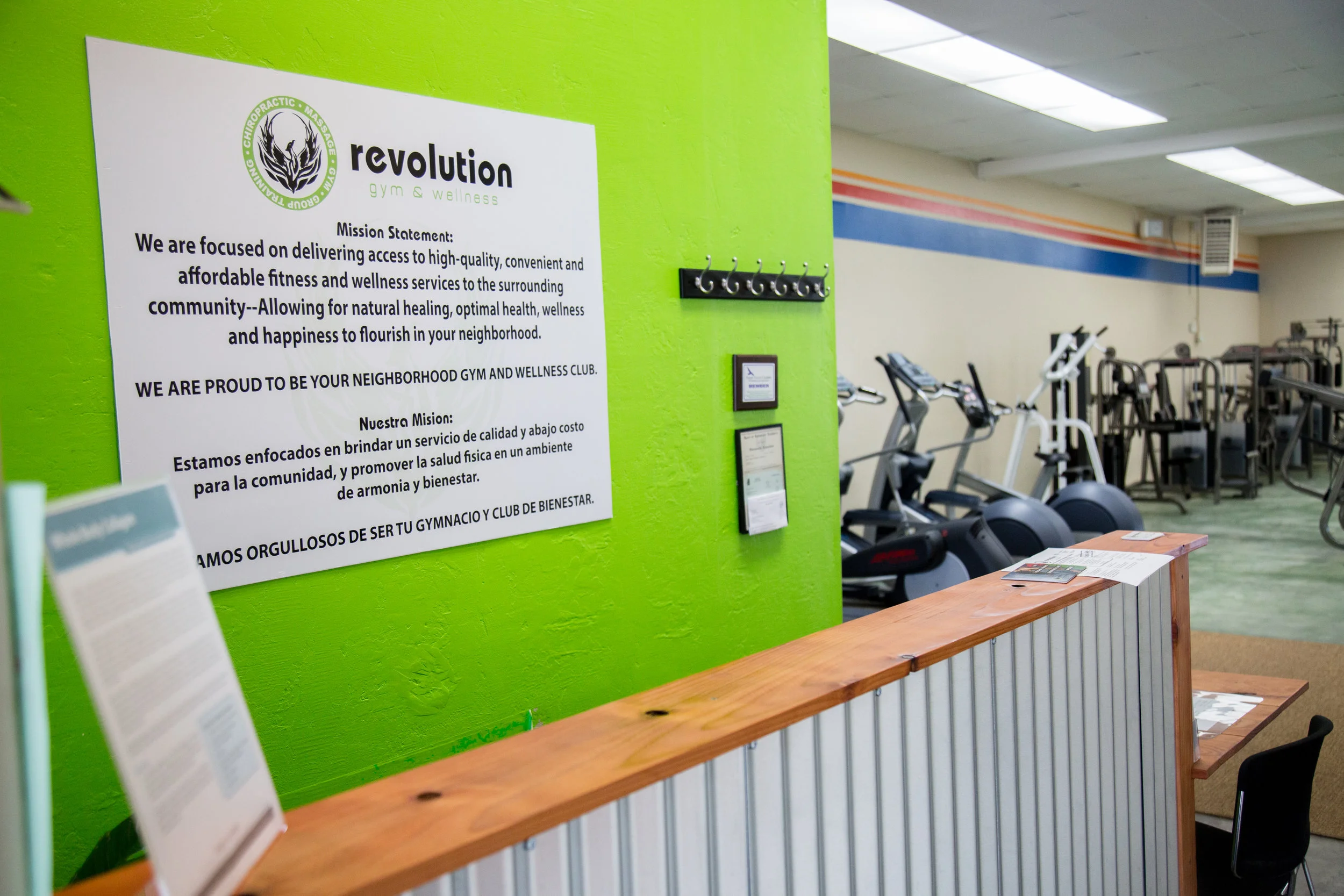 Revolution Gym, Wellness and Chiropractic 978 E. Lake Ave. Watsonville, CA. 95076 (831)288-0627 Follow on: Facebook Visit website HERE