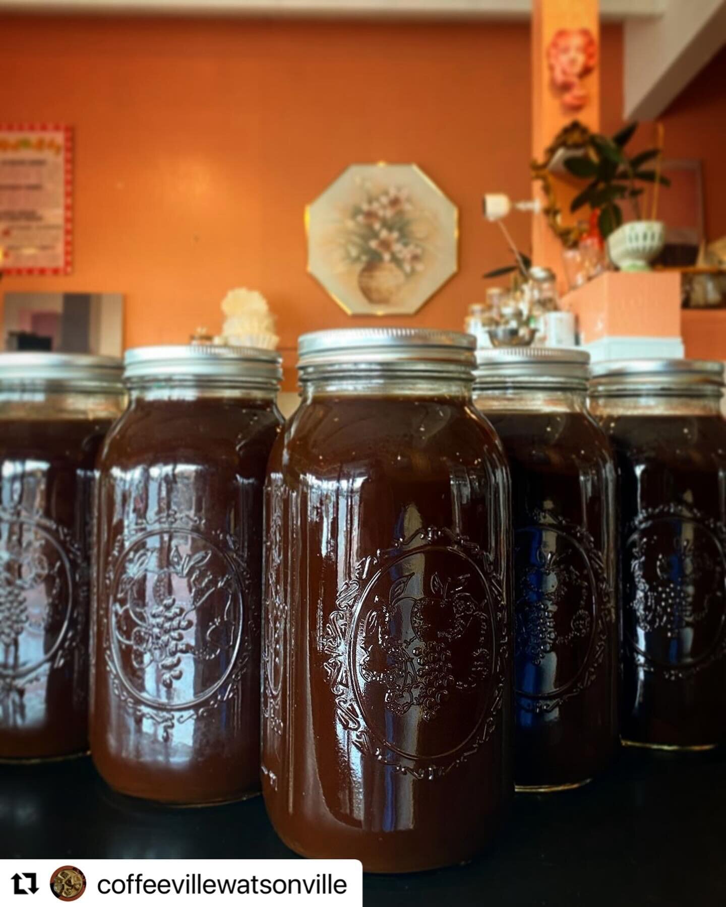 #Repost @coffeevillewatsonville 
・・・
&hellip; enough cold brew for the week &hellip;😋 cold brew is a general term: there&rsquo;s a number of ways to prep it, resulting in anything from a light, tea-like iced coffee to a flavor packed latte using a c