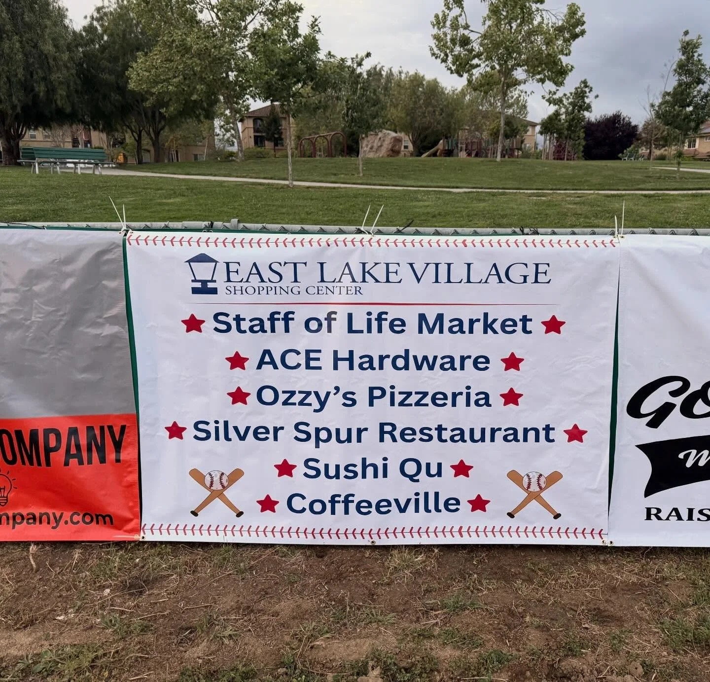 Proud to cheer on @pvllbaseball and the amazing work they do building confidence, teamwork, and leadership in our local youth on and off the field. ⚾️

Swing by East Lake Village before or after the game to grab coffee at @coffeevillewatsonville, sto