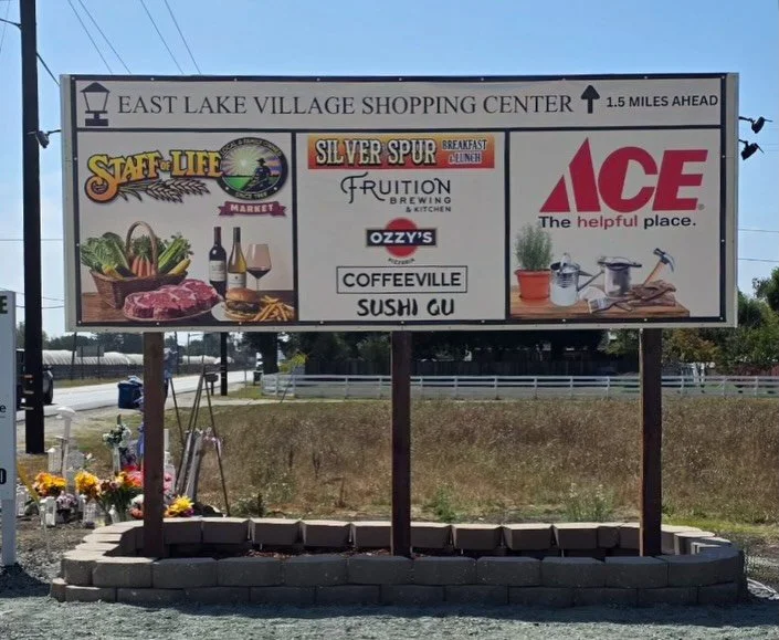 👀 Have you seen us yet?!

We have a brand-new billboard up at the intersection of Casserly Road &amp; Hwy 152 &mdash; just in time for @santacruzcountyfair week! 🎡🐷🎠

As the gateway to the fair, we&rsquo;re proud to welcome everyone heading our w
