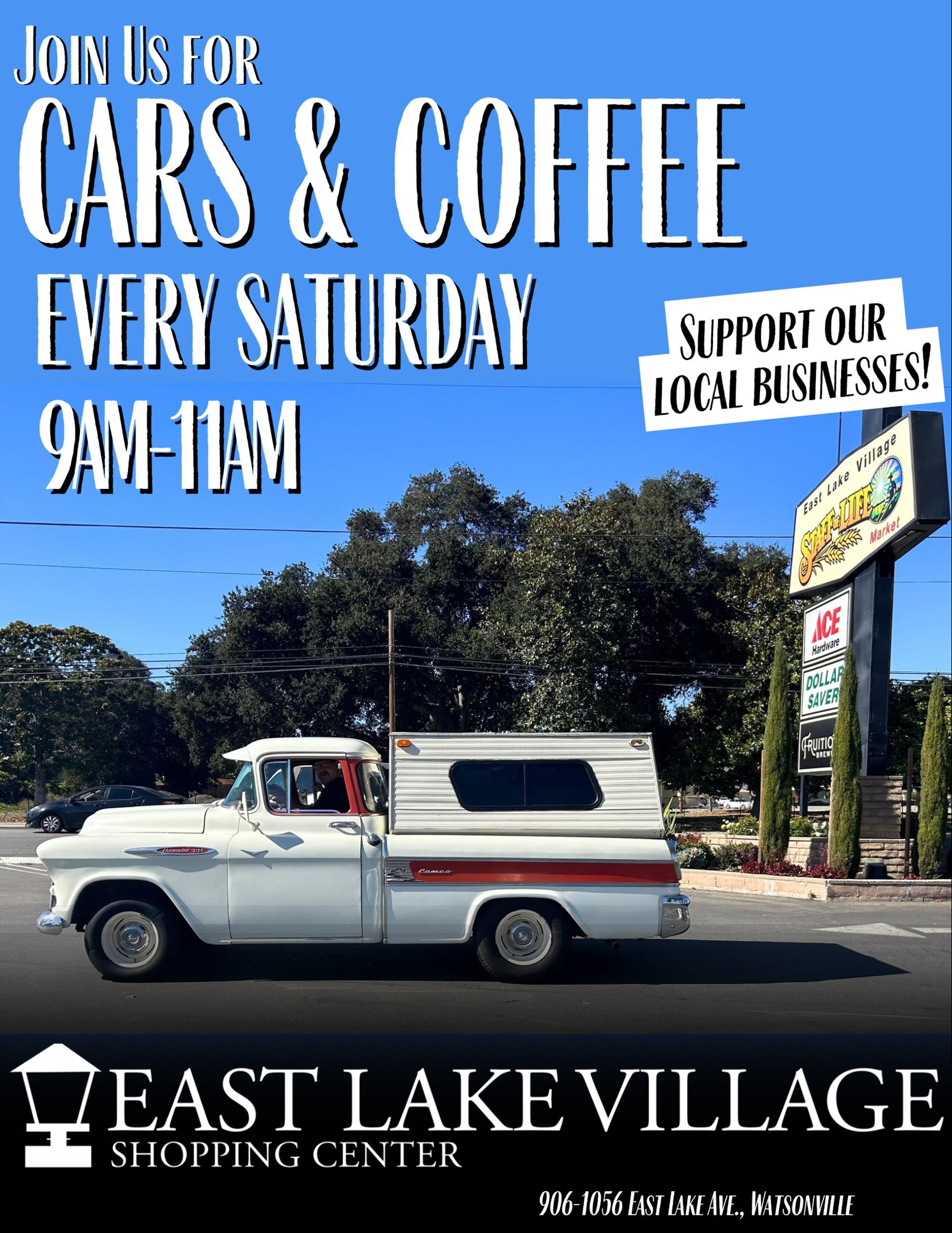 Start your Saturday with great cars, fresh coffee, and good company! ☕🚗

Join us this Saturday from 9&ndash;11 AM for @carsandcoffeewatsonville !

Bring your ride, grab a coffee from @coffeevillewatsonville and or @silverspurranchco and enjoy a fun 