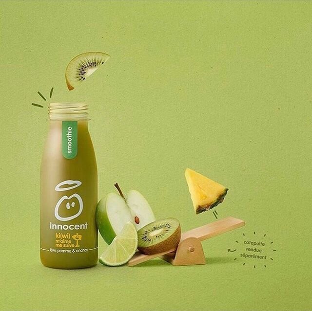 Innocent Smoothies catapulting us through hump day like 🥝🍏🍐Campaign for @InnocentFrance Shot in Brick by @ChelseaBloxsome 
Food Styling by @LiamBakerStylist 
Mini models by @MillarModels