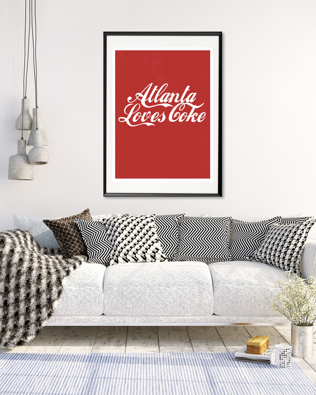 Atlanta Love Coke Poster