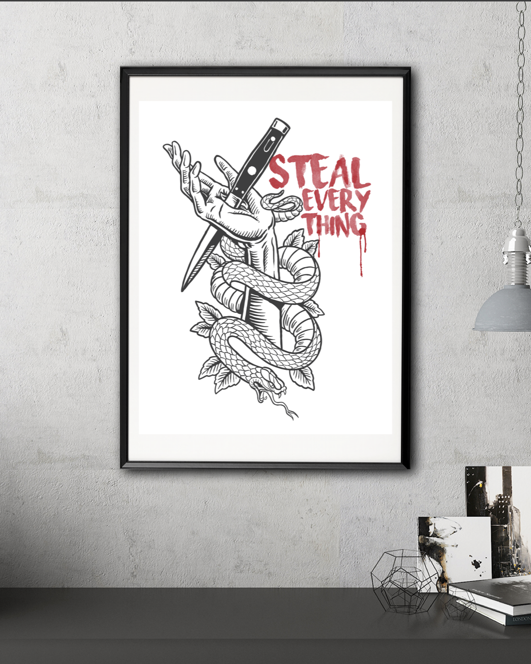 Steal Every Thing Poster