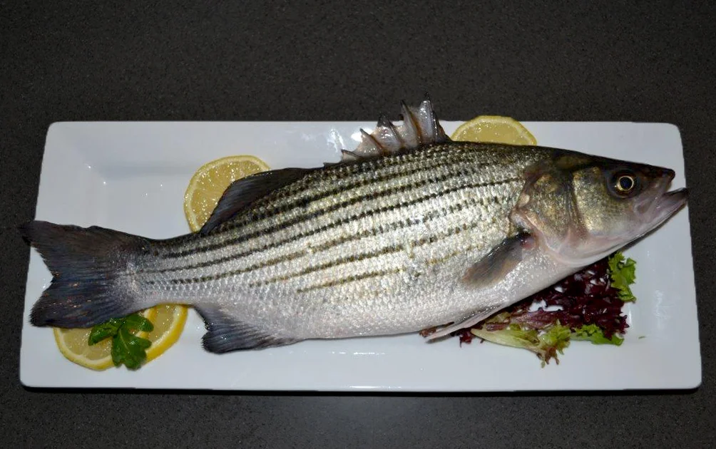 ALPINE VALLEY STRIPED BASS — Strand Foods