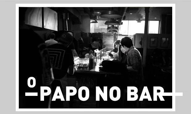 O papo no bar