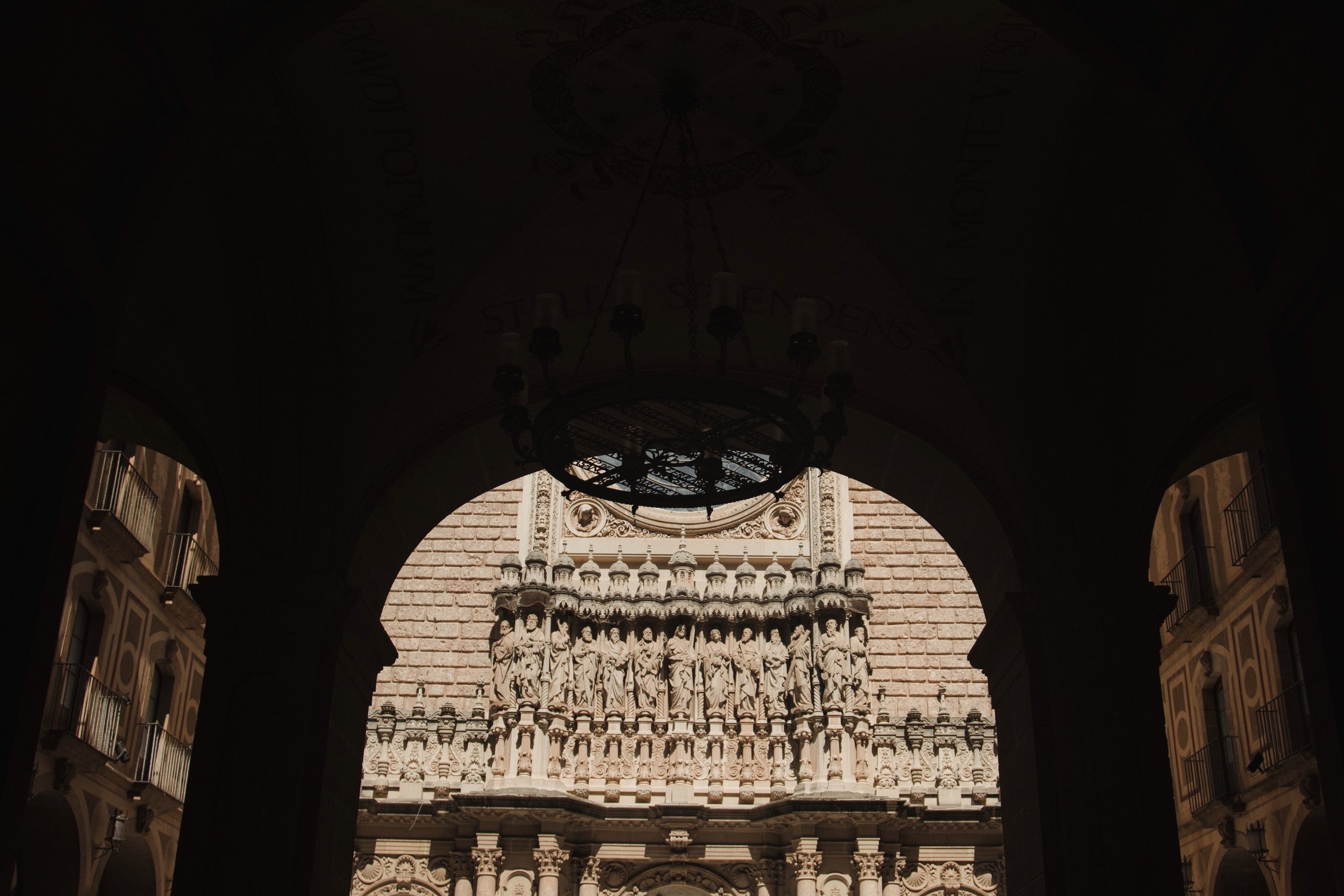 Montserrat Monastery in Barcelona, Spain