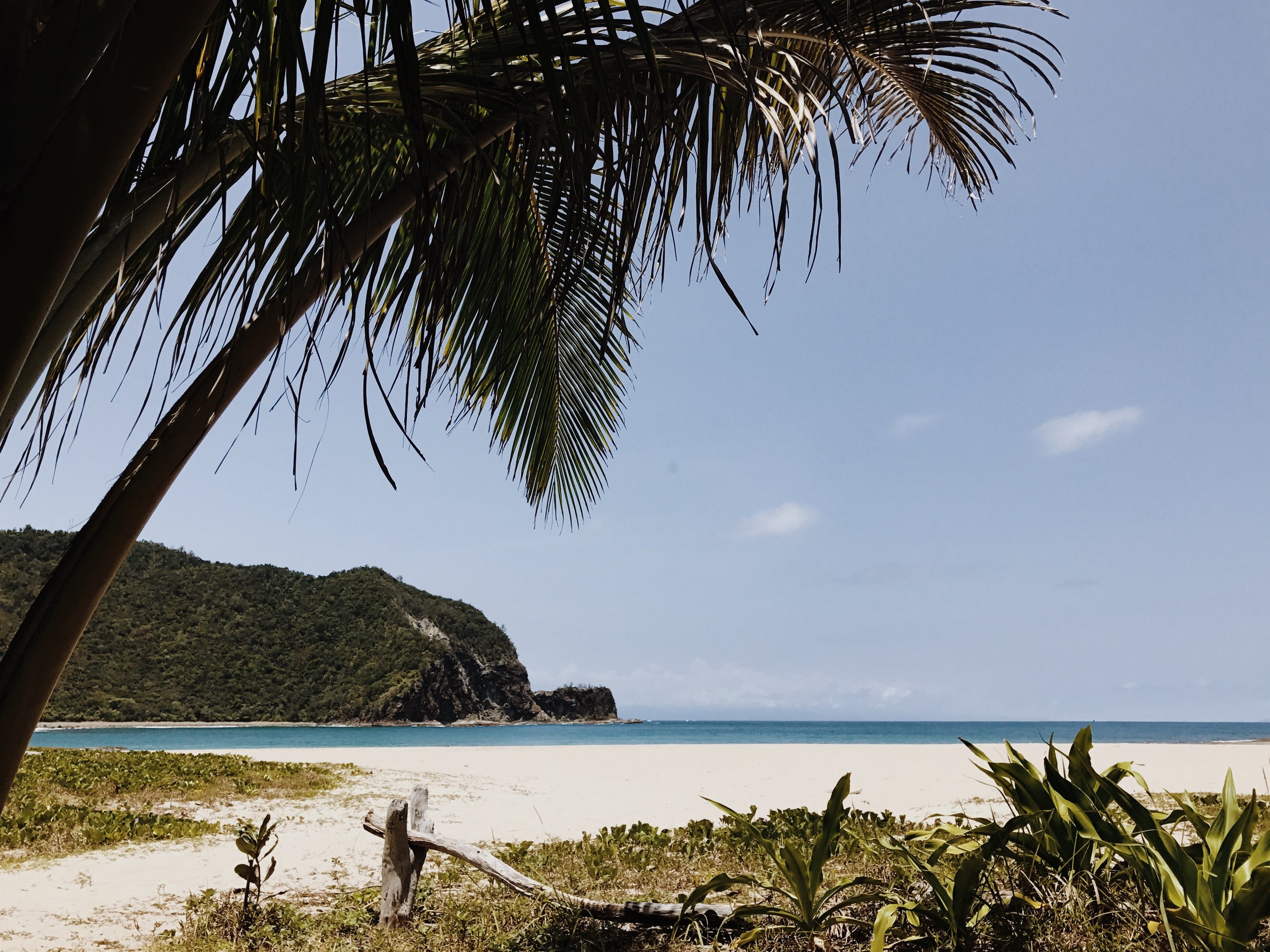 Beach in Baler, The Philippines