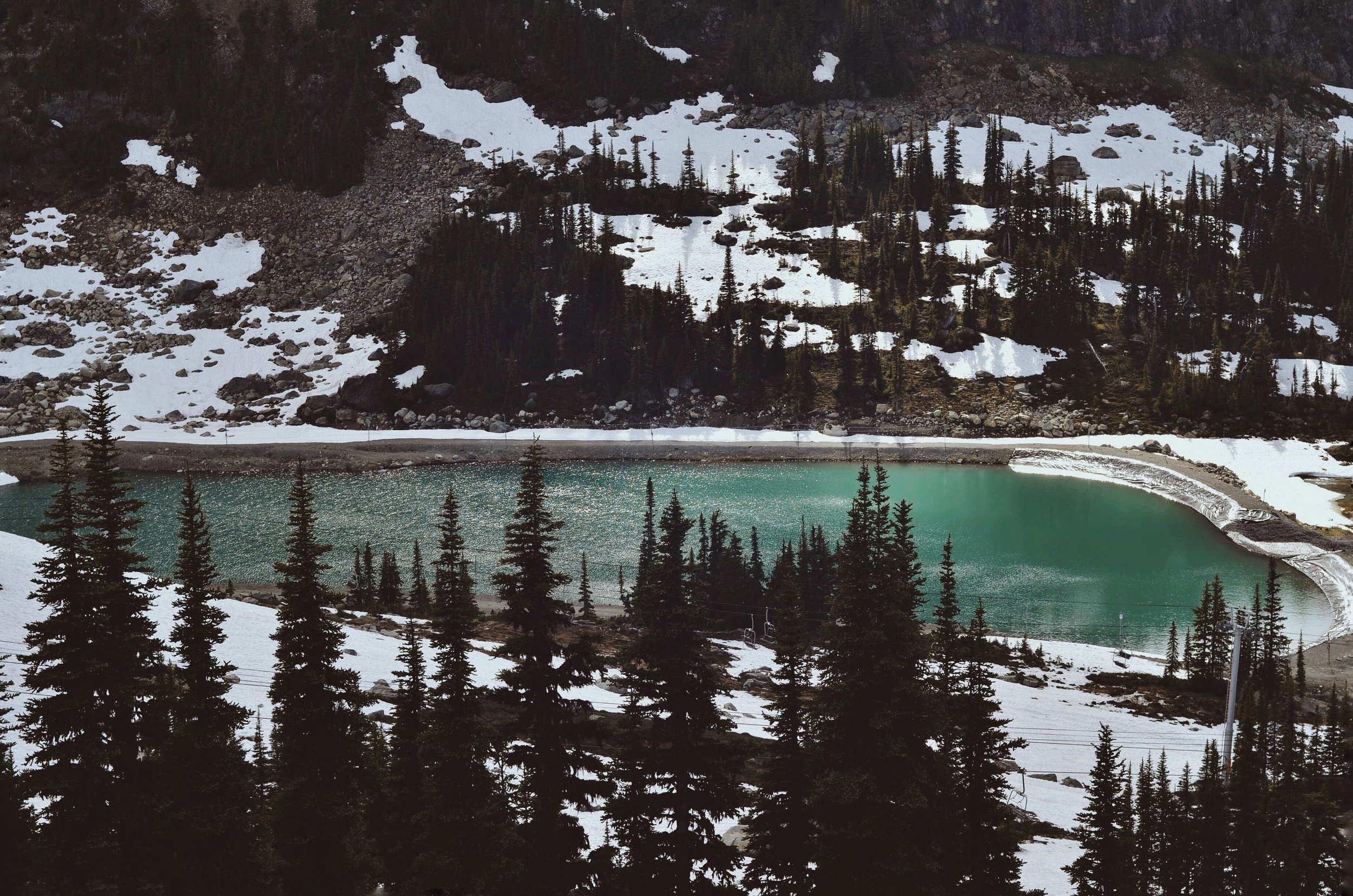 Beautiful mountains in Whistler, British Columbia