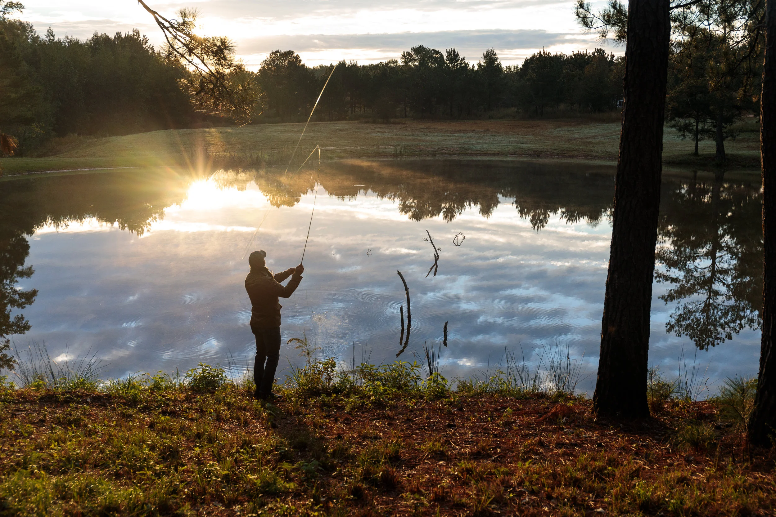Fishing On The Lake