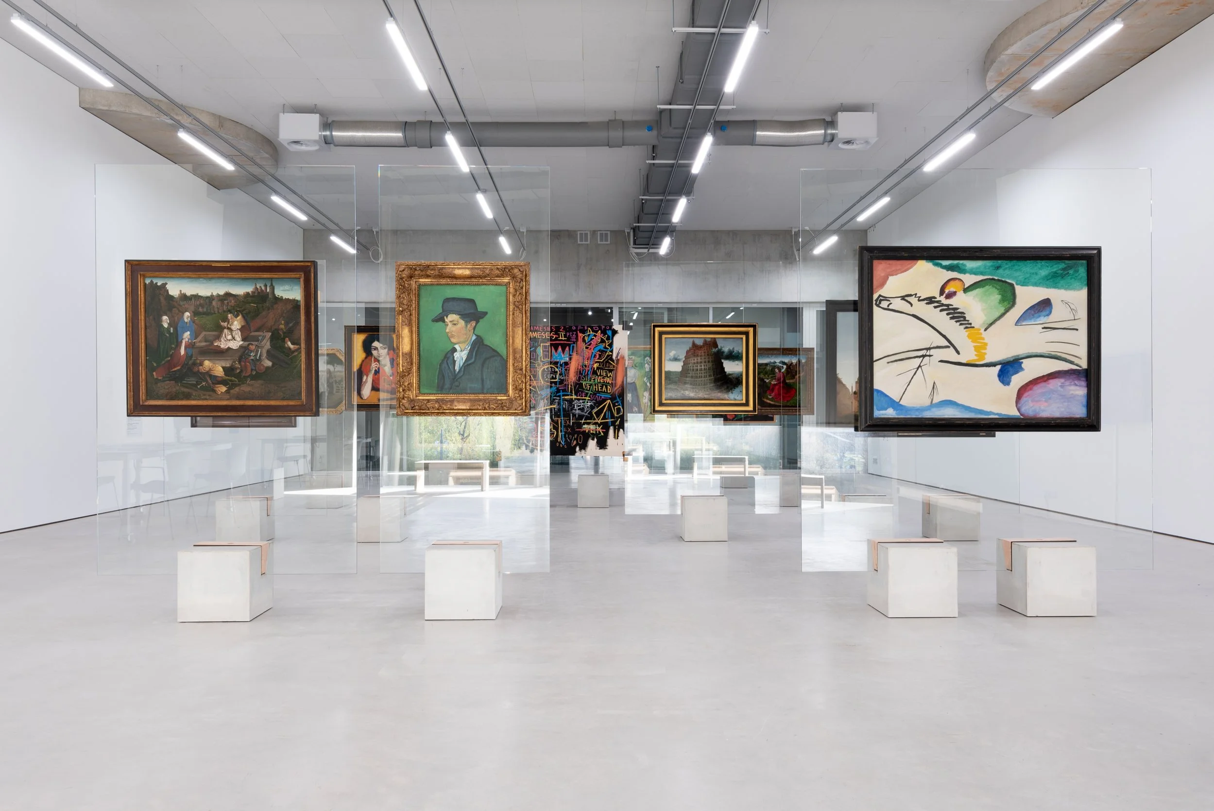 Hoogtepunten uit de museumcollectie: opstelling in Depot Boijmans Van Beuningen