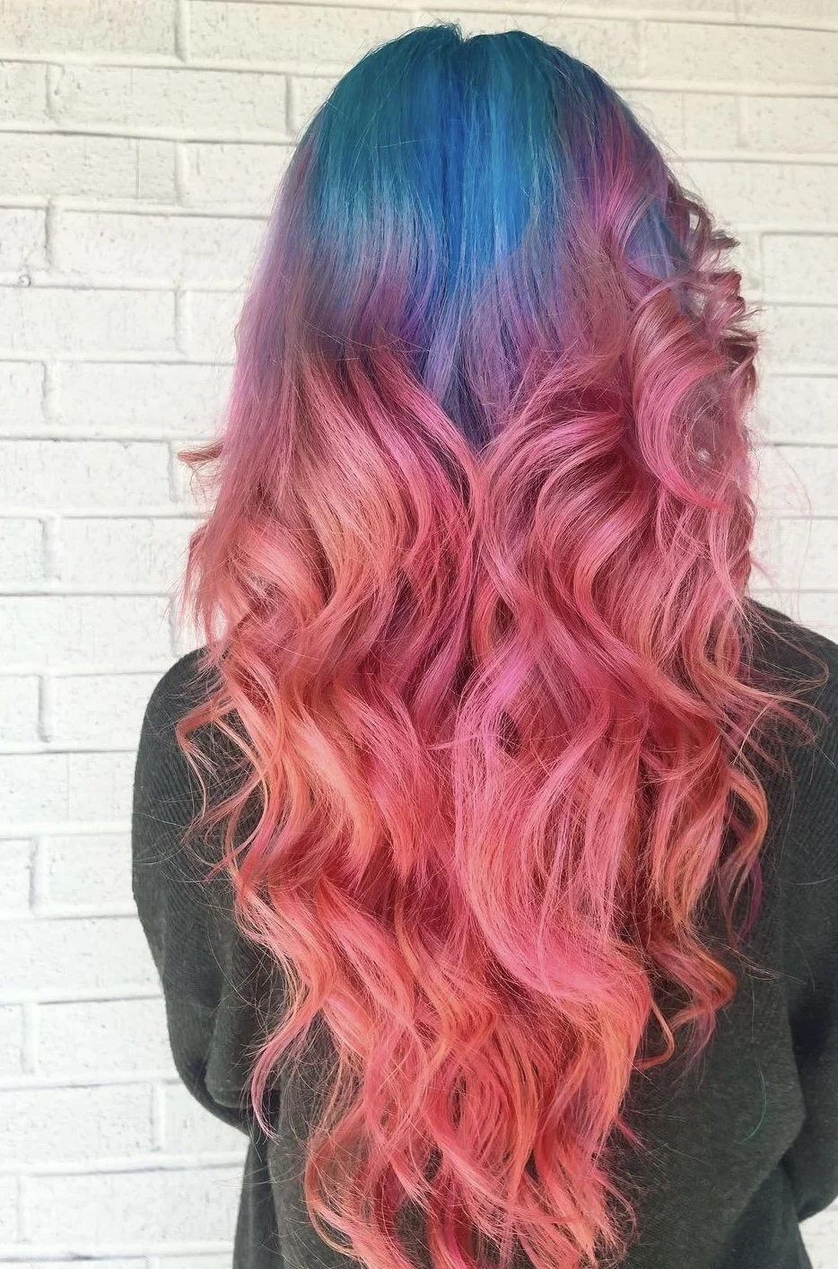 unicorn pink hair nw arkansas hair stylist talent agency