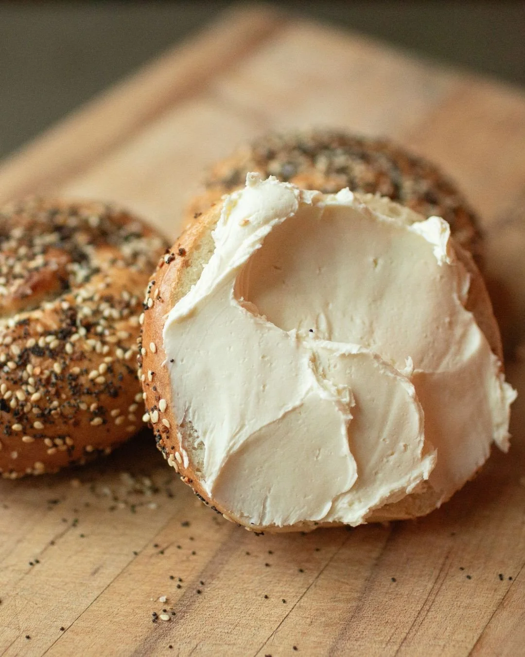 Everything bagel = everything good.⁠
⁠
It's our top selling bagel for a reason. Grab yours before they&rsquo;re gone for the day.⁠
⁠
#SeattleBagels #Bagel #Bagels