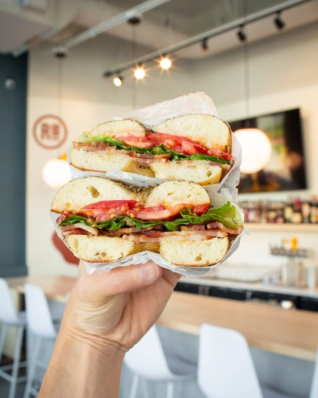 Breakfast, lunch, bagel, bacon.⁠
Everything you want, all in one place.⁠
⁠
#SeattleBagels #SeattleLunch #Redmond #SLU
