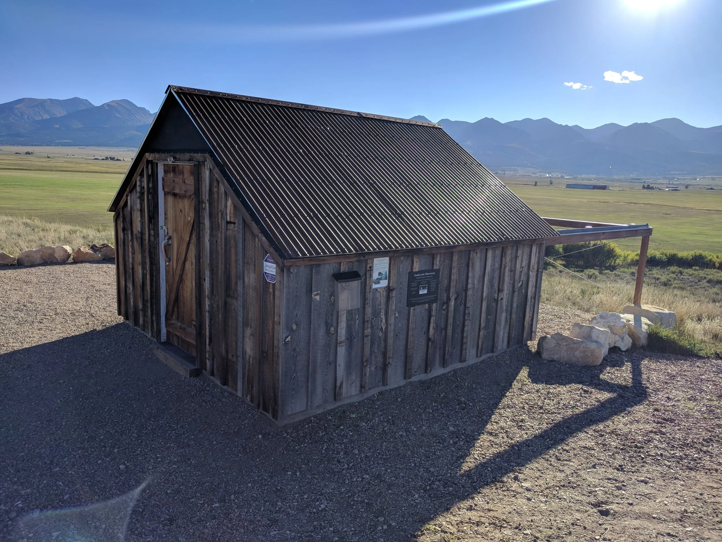 Smokey Jack Observatory in Westcliffe, Colorado, photographed by Andrew Miller.