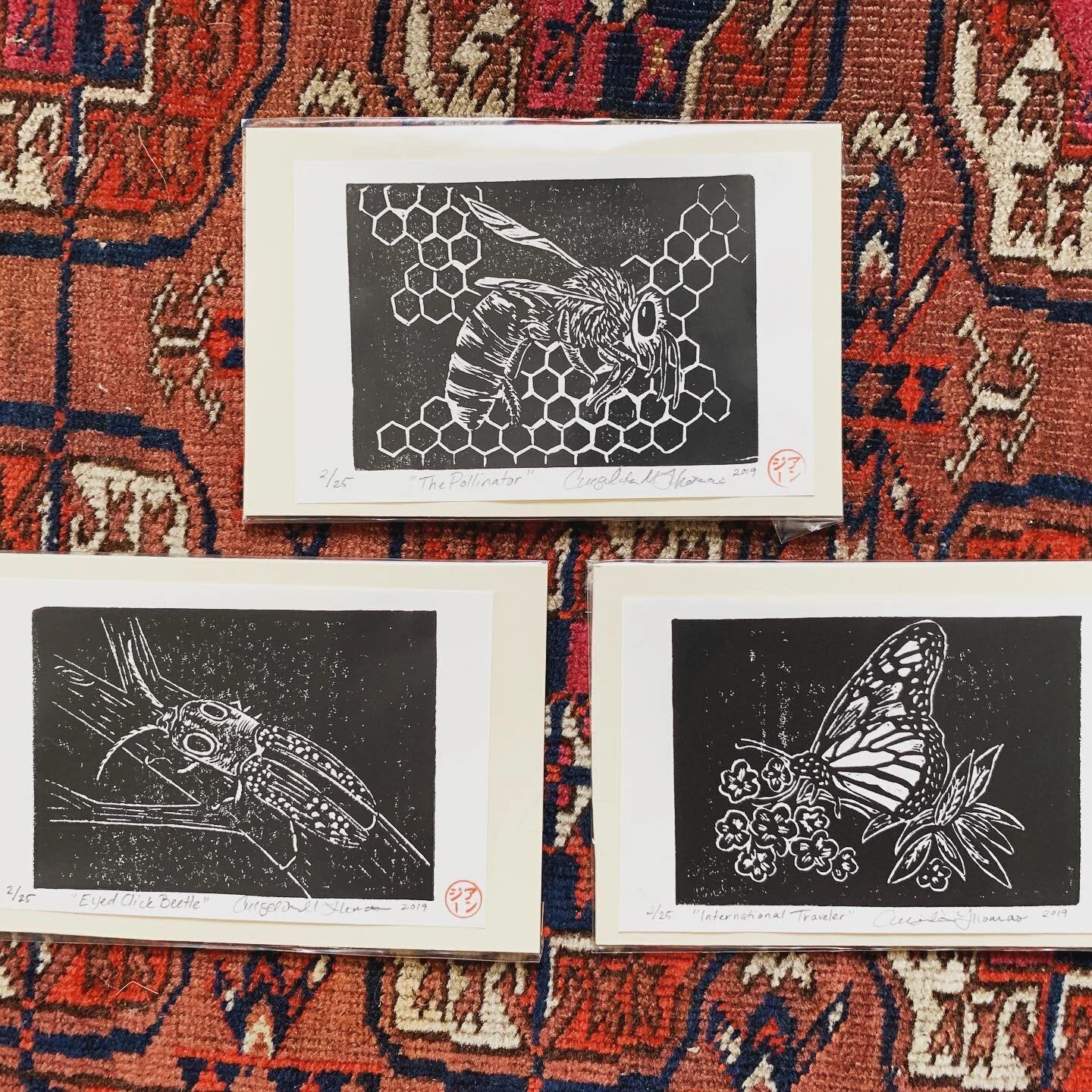 Pollinator Trio Prints