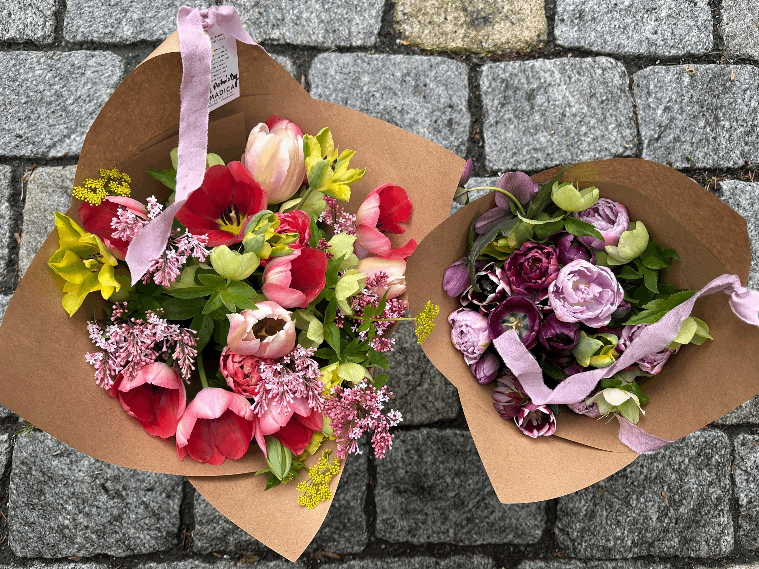Bouquet Pick Up in Weston, CT