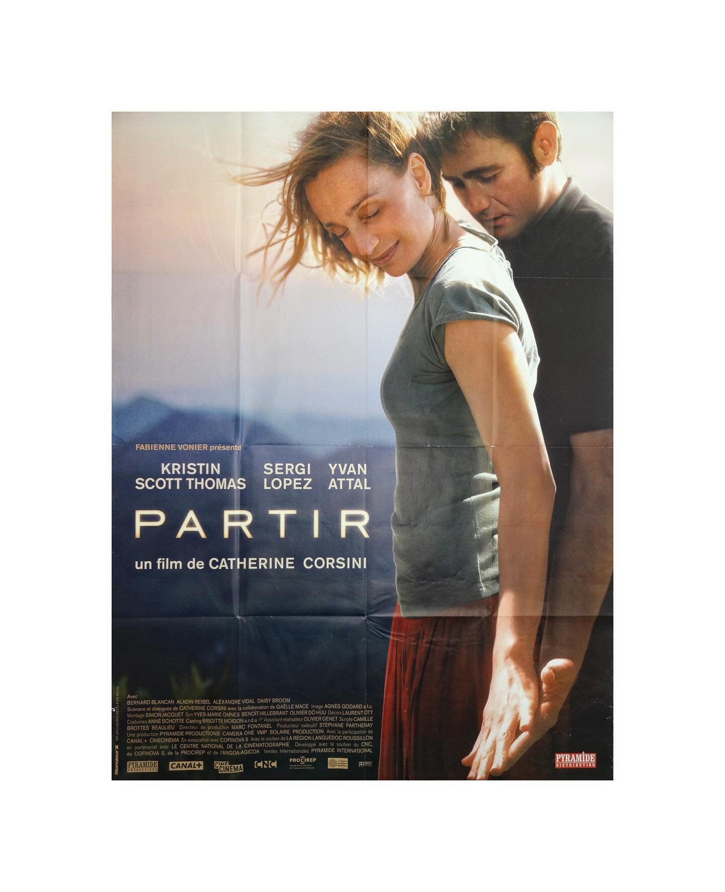Leaving / Partir. 2009. French grande. #kristinscottthomas #frenchcinema #catherinecorsini