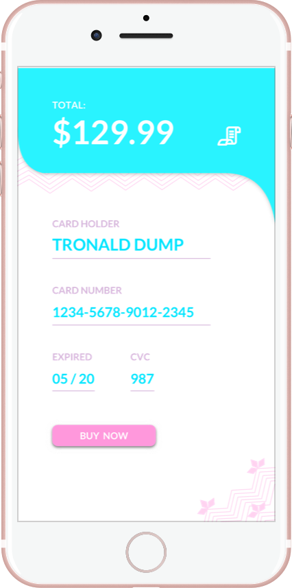 Credit Card Page