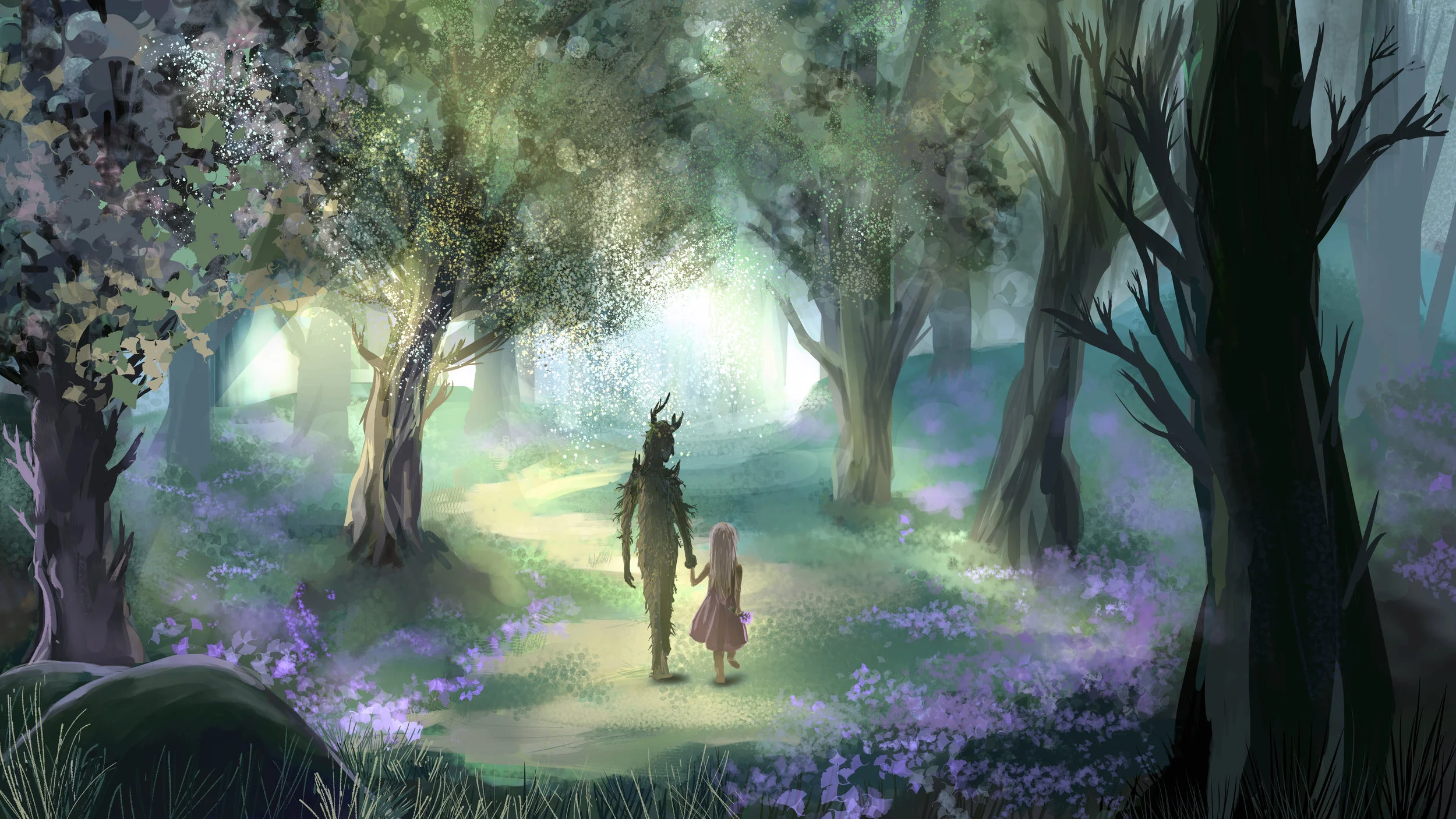 Magical Forest by Elizaveta Shagliy