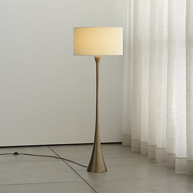 Melrose Brass Floor Lamp