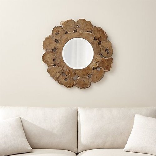 Root Round Wall Mirror
