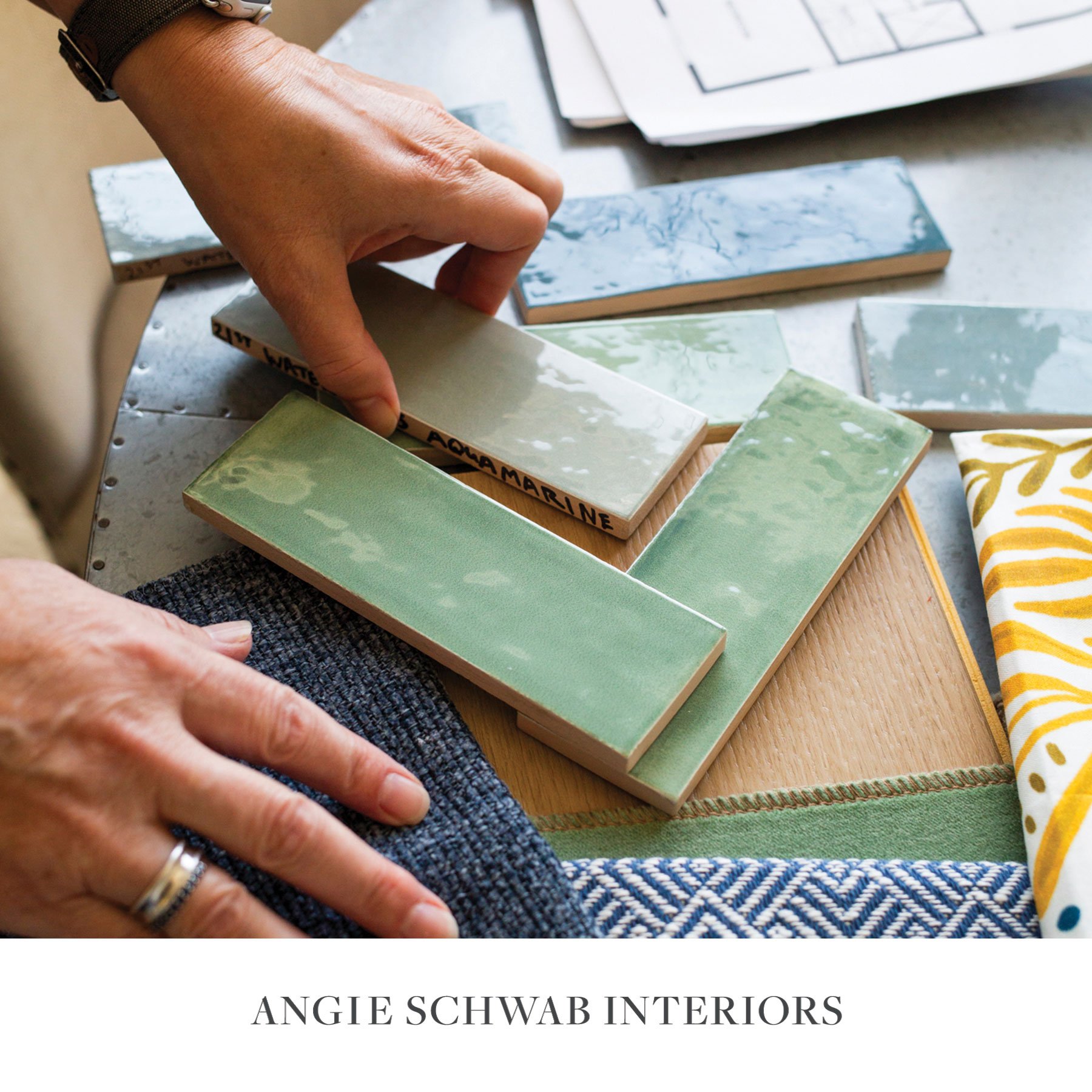 When it came time for creating a space that feels just right, it started with the materials. 💚

From rich textures to watery greens and soft blues, this palette is giving you all the cozy, collected vibes of life on vacation. 

This is the behind-th