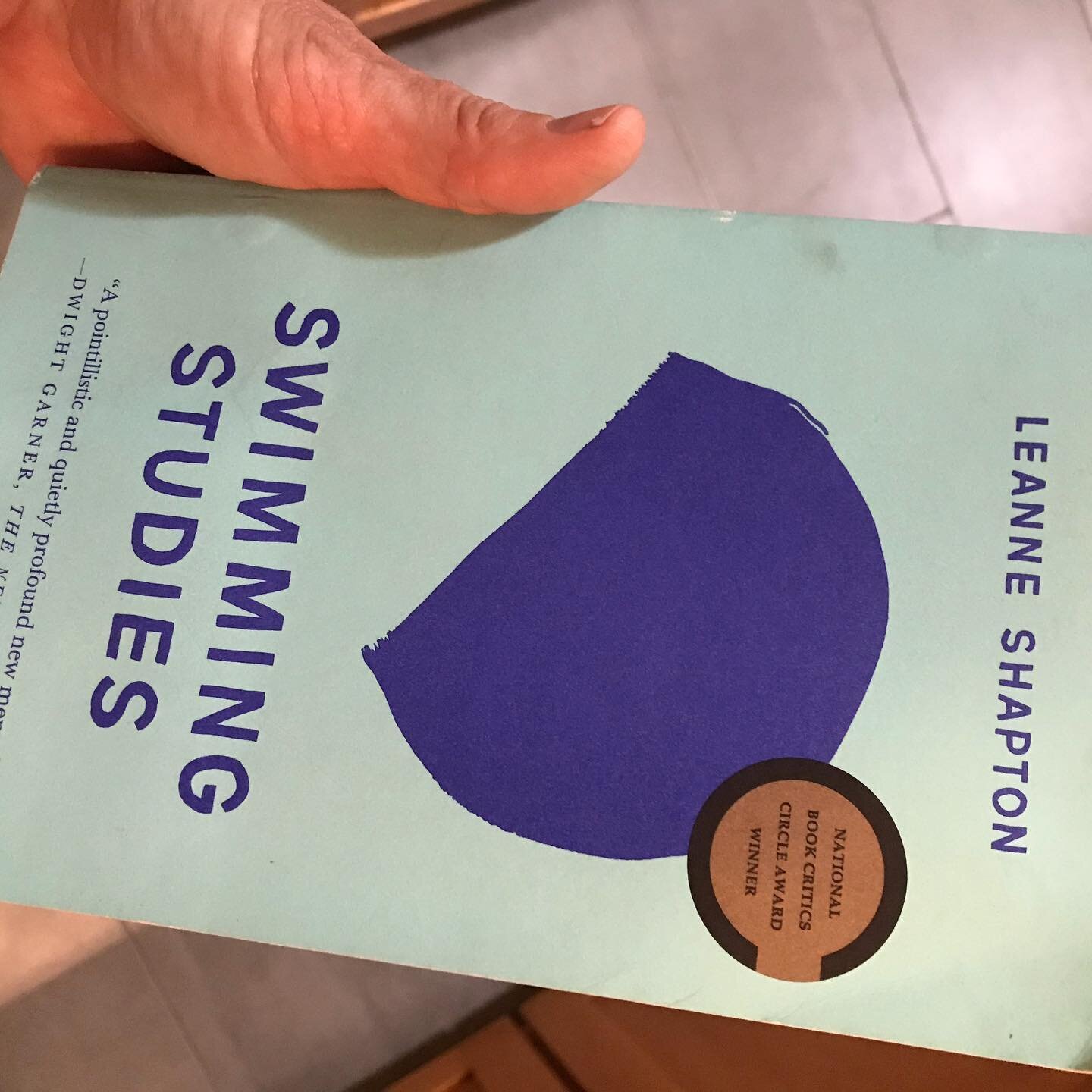 &ldquo;Artistic discipline and athletic discipline are kissing cousins, they require the same thing, an unspecial practice: tedious and pitch-black invisible, private as guts, but always sacred.&rdquo;

Really enjoying this book Swimming Studies, a m